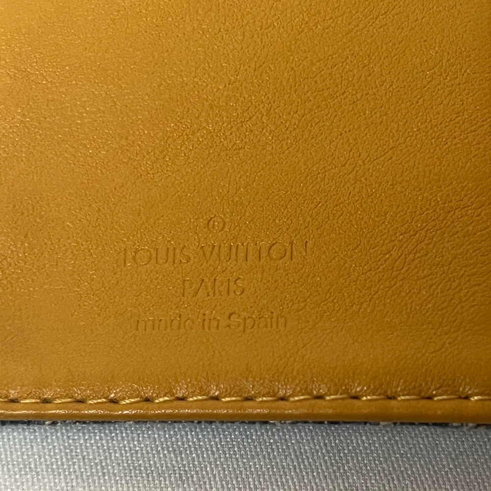 Louis Vuitton Blue Denim Monogram Small Ring Agenda - Picture 10 of 11